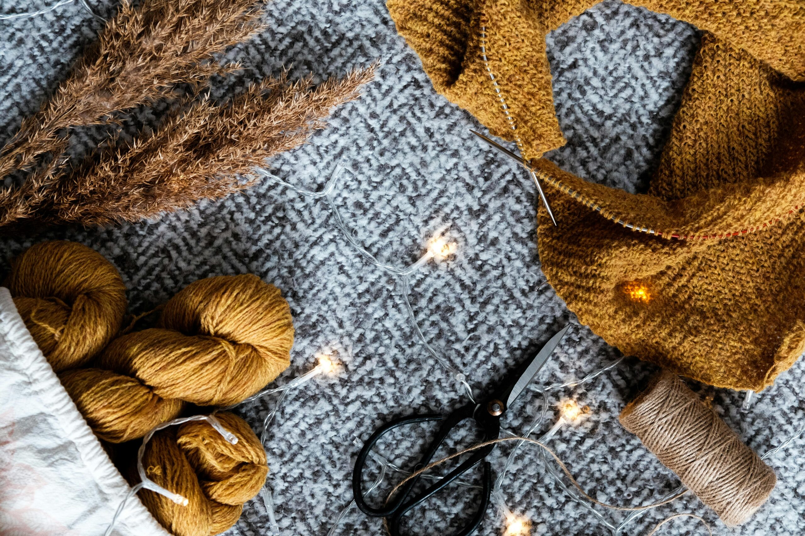 Materiali per cucito e maglia