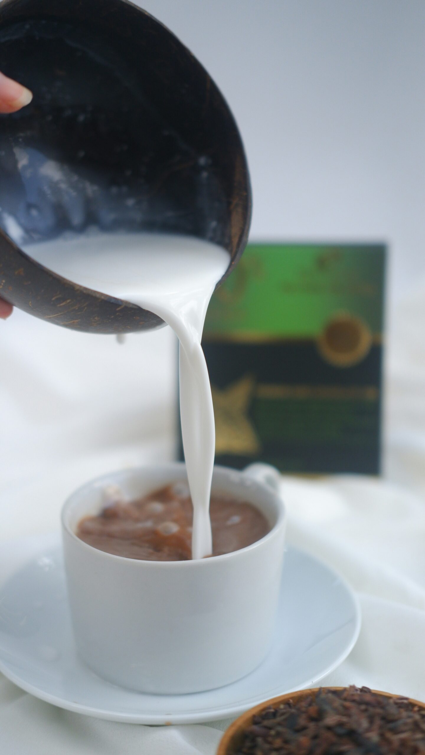 Cioccolata calda al cocco